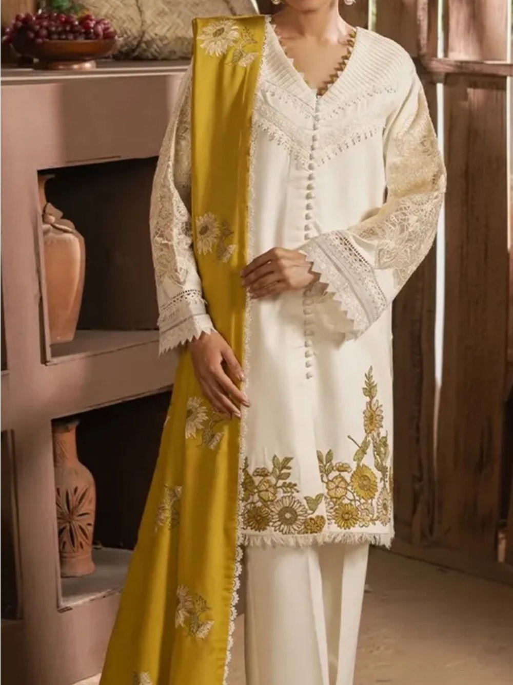 Pakistani and Indian desi outfit
